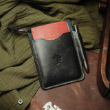 Pirate Goods First Mate Fatty Pocket Organizer – Large Leather EDC Organizer for Multi-Tool