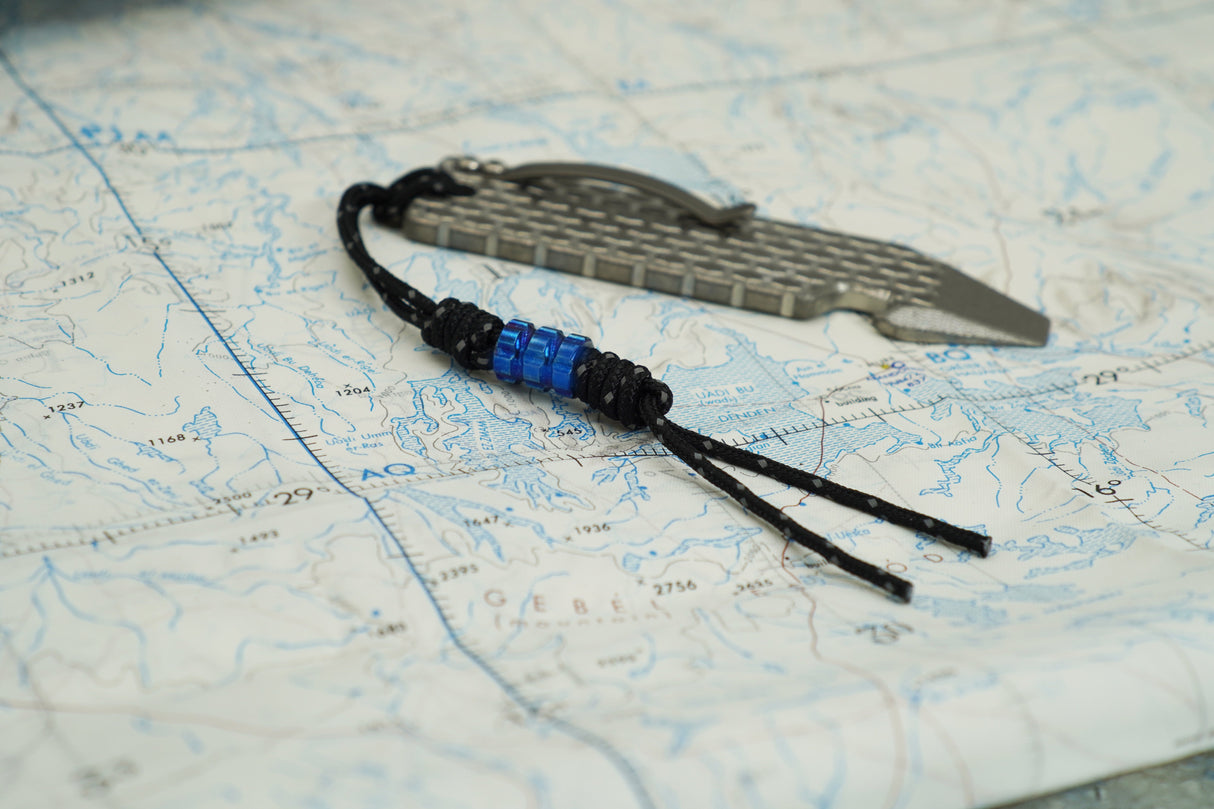 Combo Reflective Lanyard + DTF - Dynamic Titanium Fob