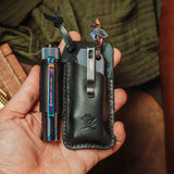 EDC Pocket Organizer - First Mate v3 | Leather Pocket Carrier