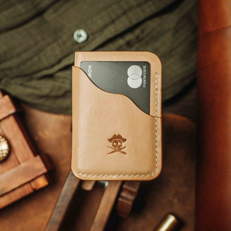 Pirate Goods Venturer v2 Slim Wallet – Minimalist Leather EDC Card Holder