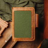 Pirate Goods Quartermaster v2 Passport Wallet – Leather Travel EDC Organizer with Velcro Panel & Field Notes Holder