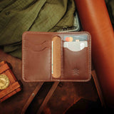 Pirate Goods Buccaneer Bifold Wallet – Slim Minimalist Leather EDC Card Holder