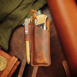 EDC Pocket Organizer - First Mate v3 | Leather Pocket Carrier