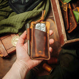 EDC Pocket Organizer - First Mate v3 | Leather Pocket Carrier