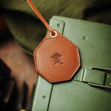 Pirate Goods Peso Pocket v4 Plus Coin Holder – Octagonal Leather Challenge Coin Case for EDC