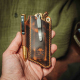 Knife Sheath - Sailor v3 | Leather EDC | Pocket Knife Holder