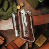 Pirate Goods Sailor v4 Knife Sheath – Leather EDC Belt Knife Holder