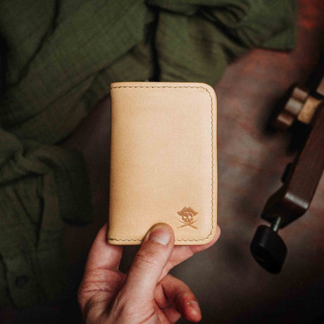 Pirate Goods Buccaneer Bifold Wallet – Slim Minimalist Leather EDC Card Holder