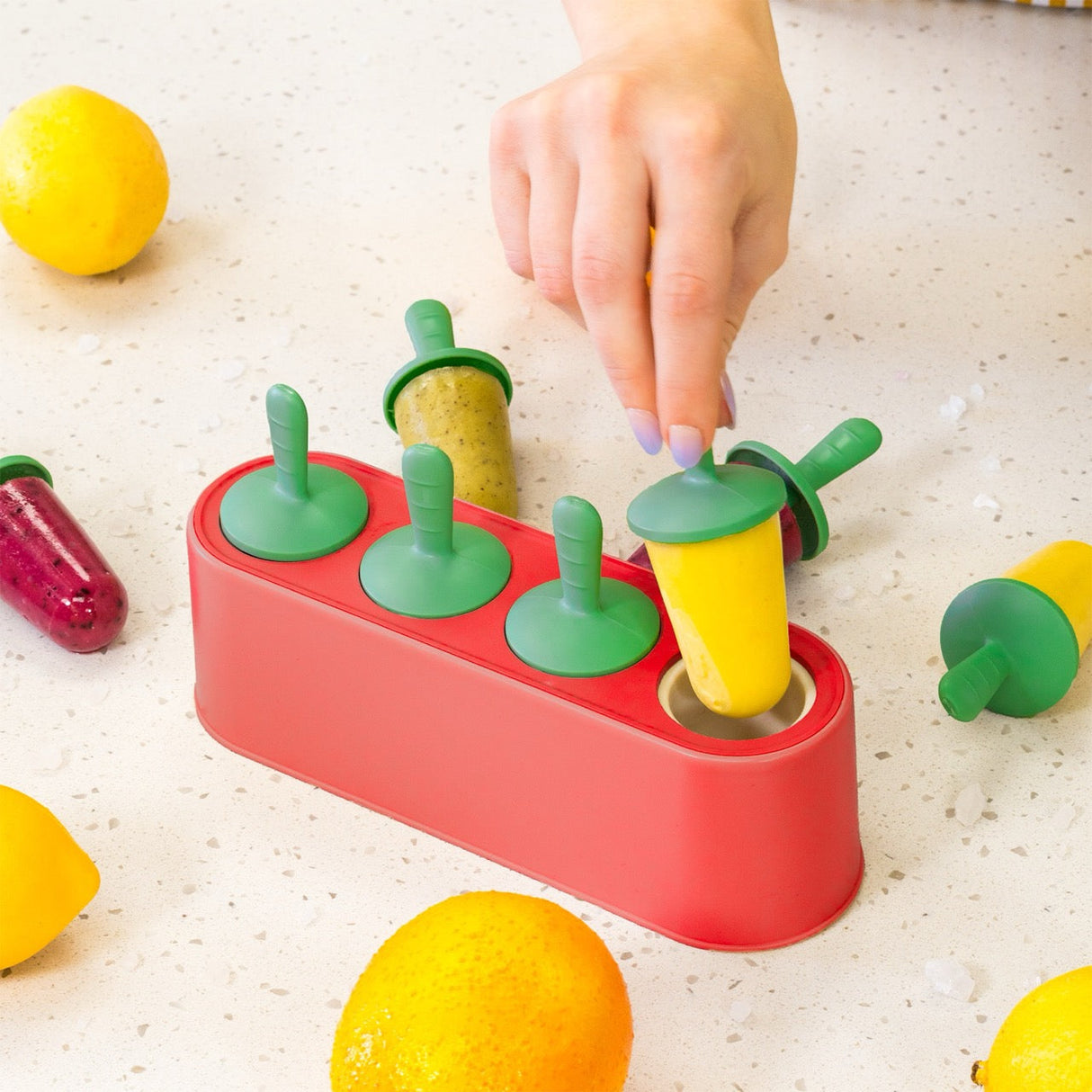 Silicone Popsicle Molds - 2 Pack