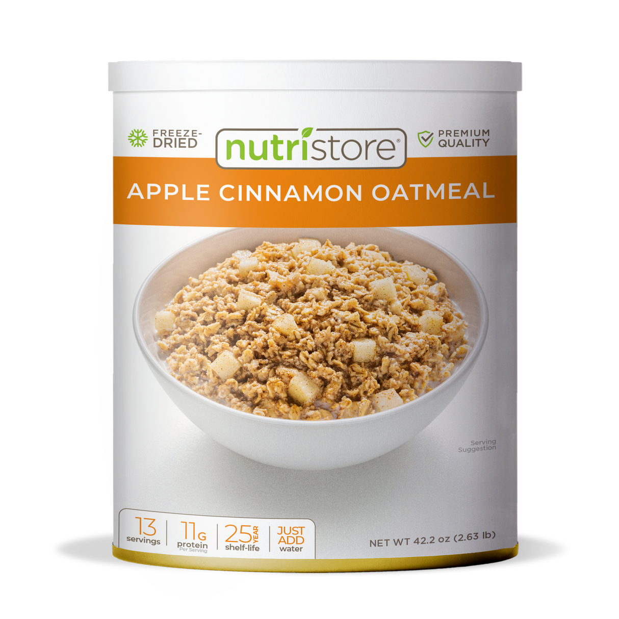 Apple Cinnamon Oatmeal Freeze Dried - #10 Can