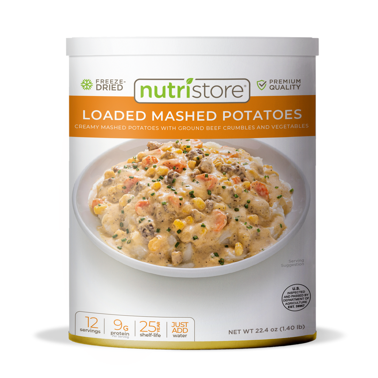 Loaded Mashed Potatoes Freeze Dried - #10 Can