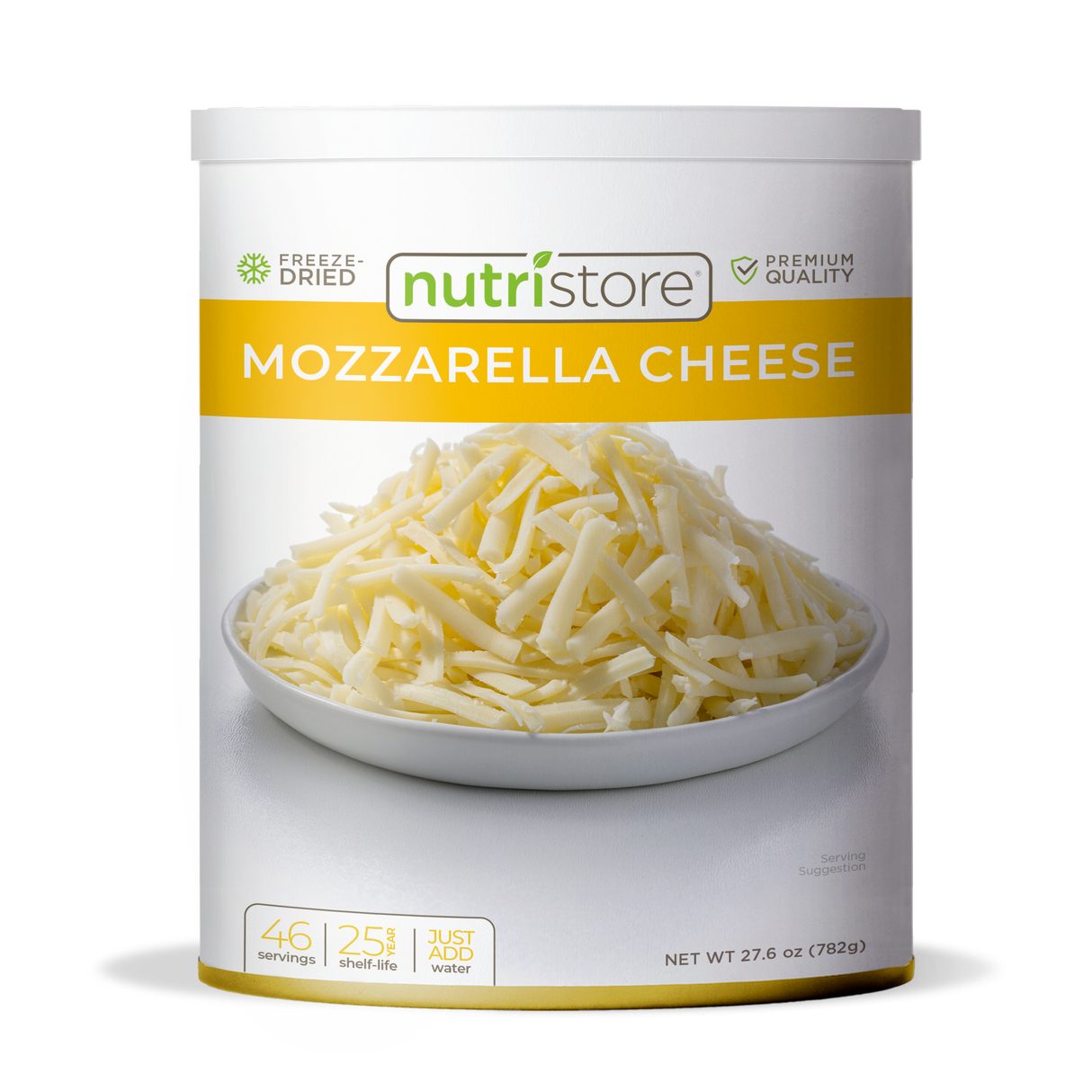 Mozzarella Cheese Freeze Dried - #10 Can