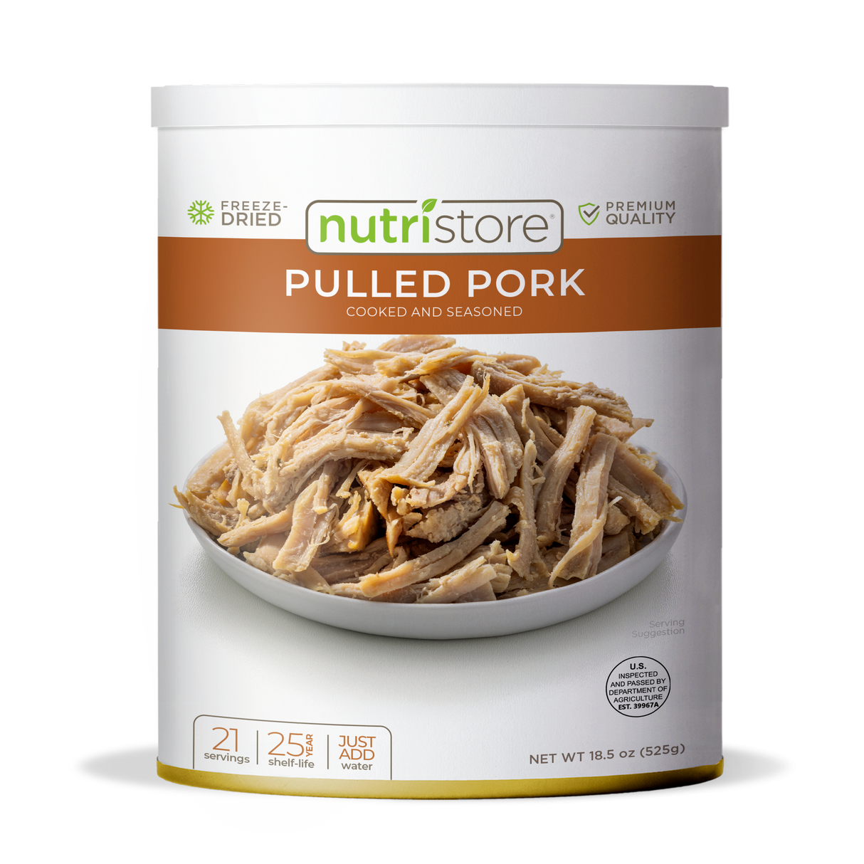 Pulled Pork Freeze Dried #10 Can