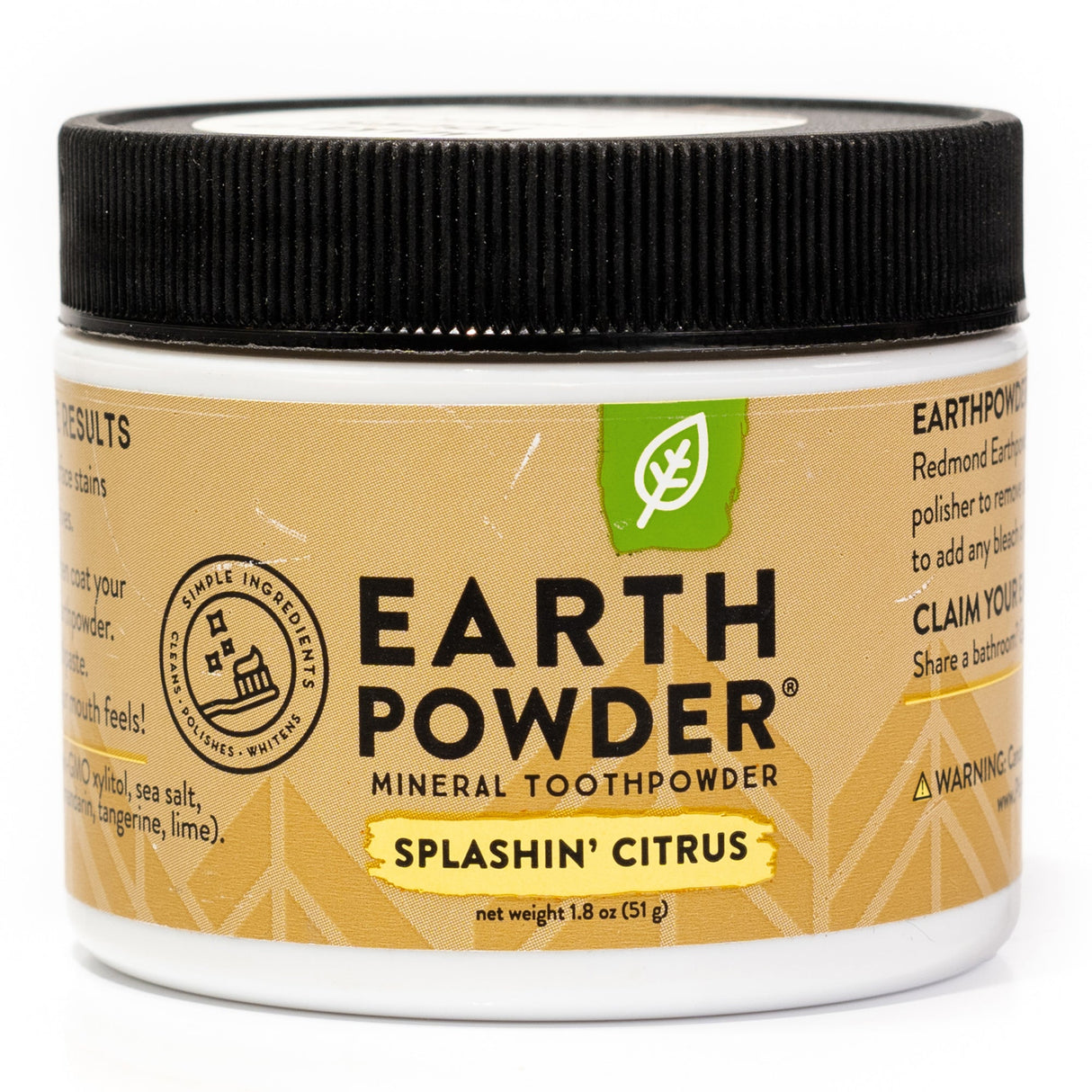 Redmond Earthpowder Mineral Toothpaste