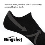 3 Pack Eclipse - Run No Show Ultralight Merino Wool Sock