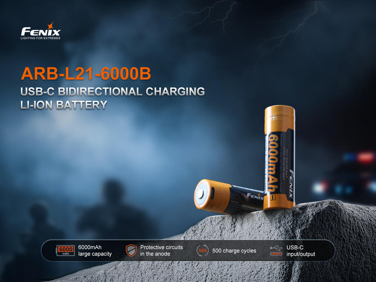 Fenix ARB-L21-6000B Rechargeable Powerbank Battery