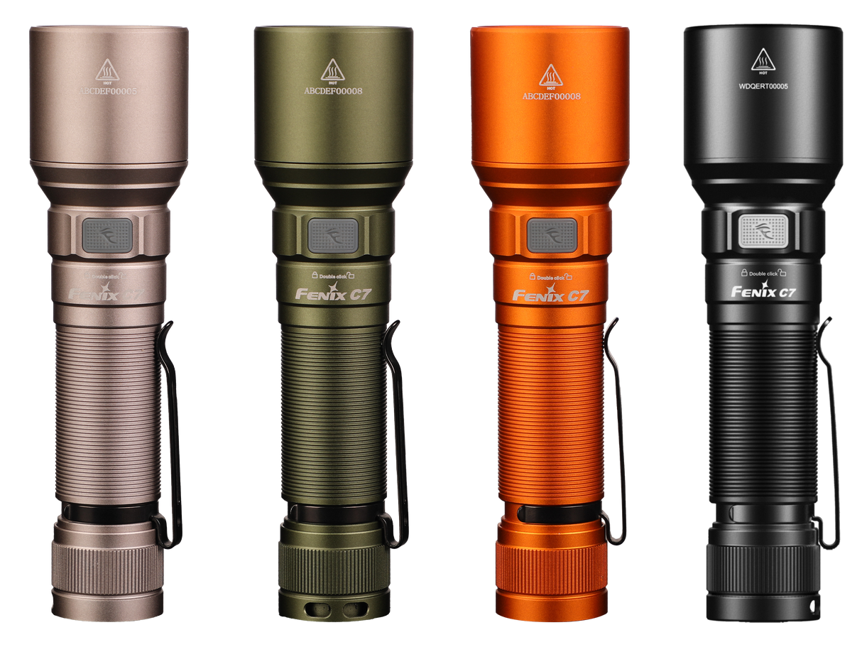 Fenix C7 High-performance Rechargeable LED Flashlight - 3000 Lumens