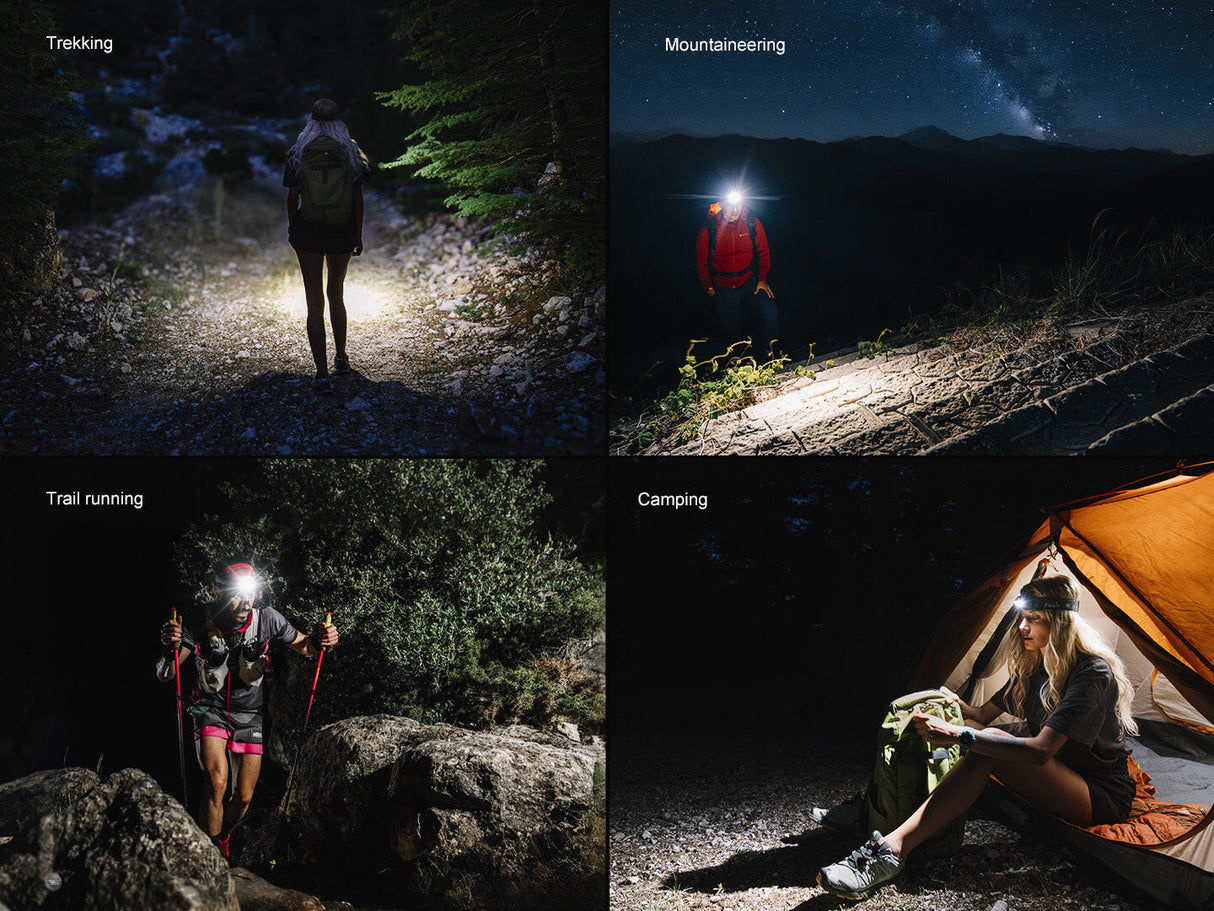 Fenix HM55R Lightweight Multi-LED Headlamp