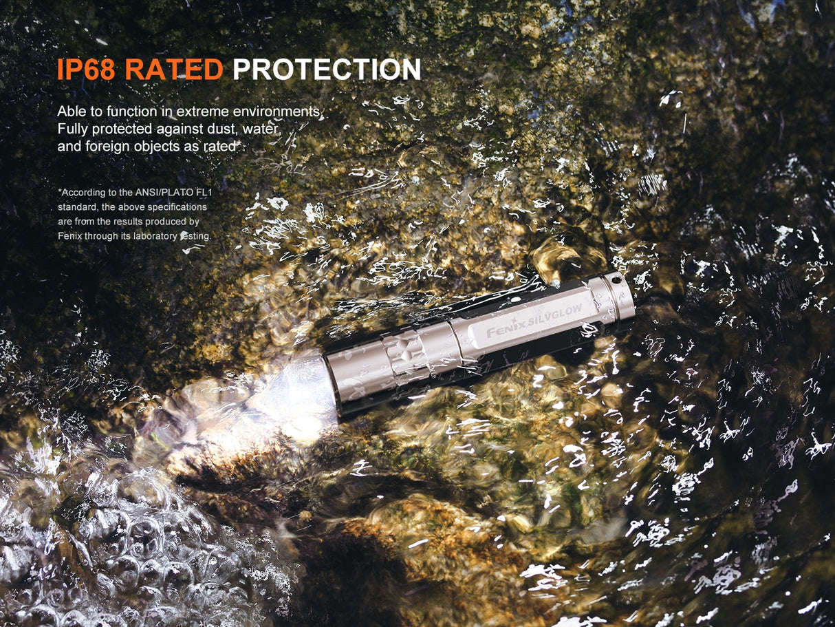 Fenix SilvGlow Limited Edition Collector's AAA Flashlight