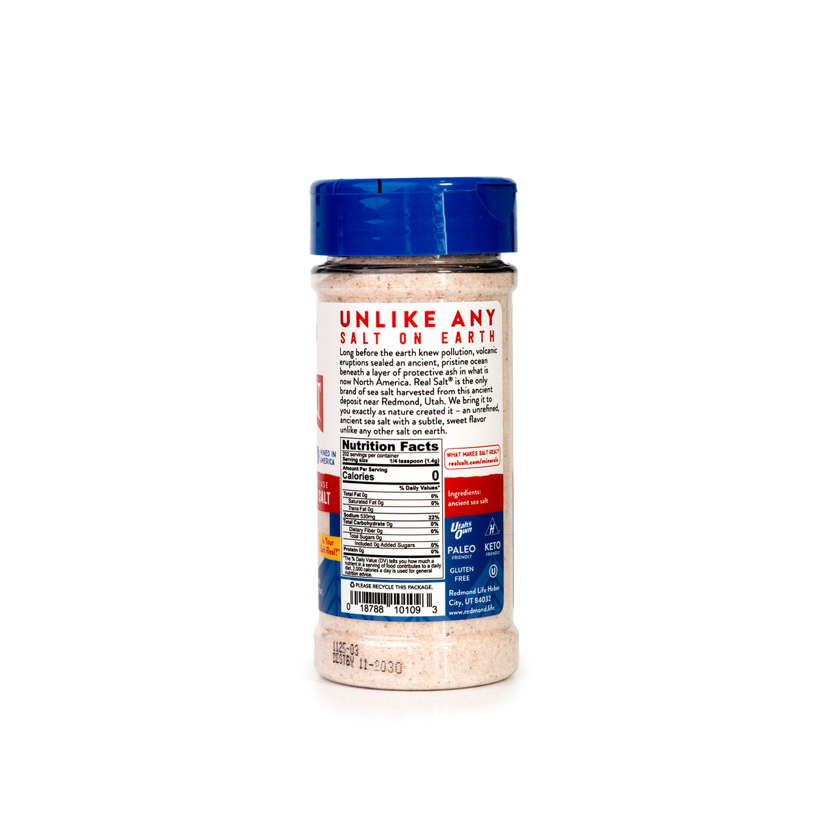 Real Salt Fine 10 oz Shaker