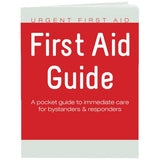 Urgent First Aid Guide with CPR and AED - 52 Pages