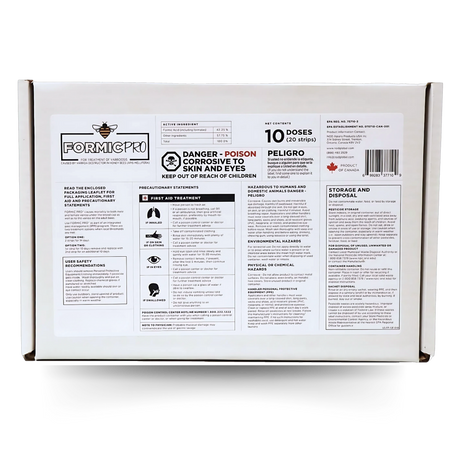 Formic Pro Varroa Mite Treatment