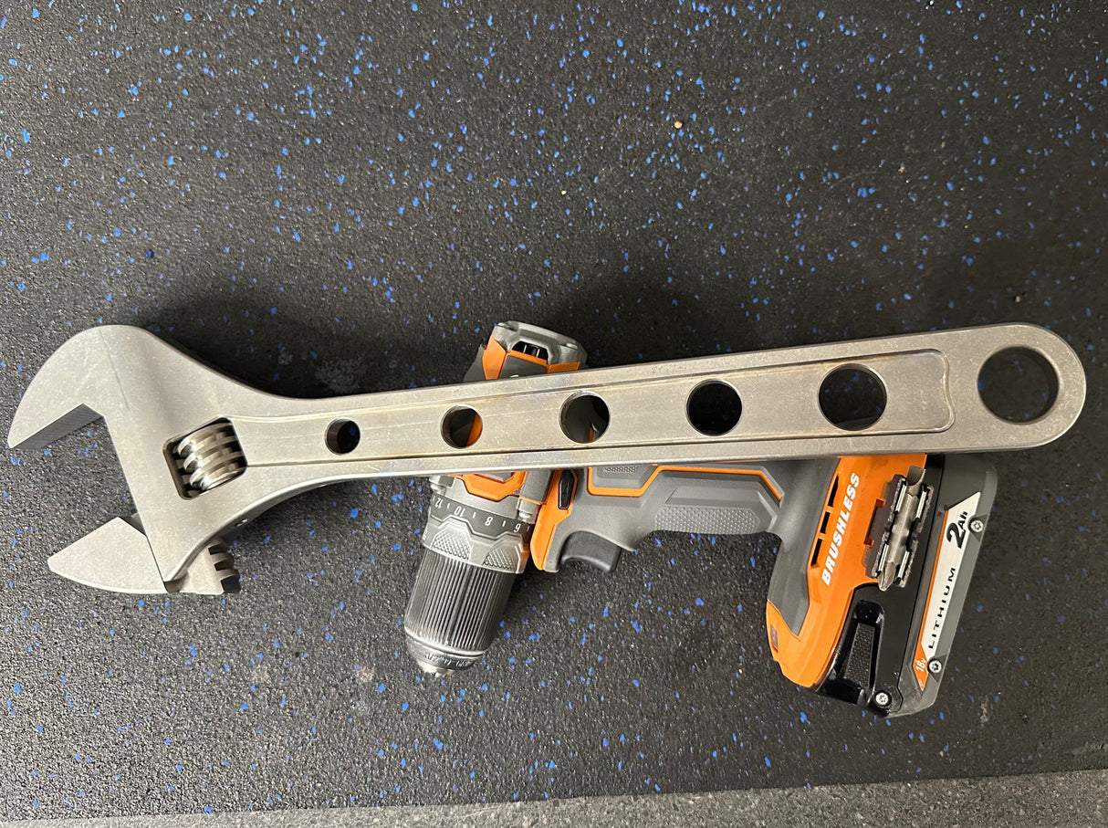 18 Inch - Titanium Adjustable Wrench - ( NSN Pending )  ( Worlds Largest ) - 🚨 In Stock! 🚨