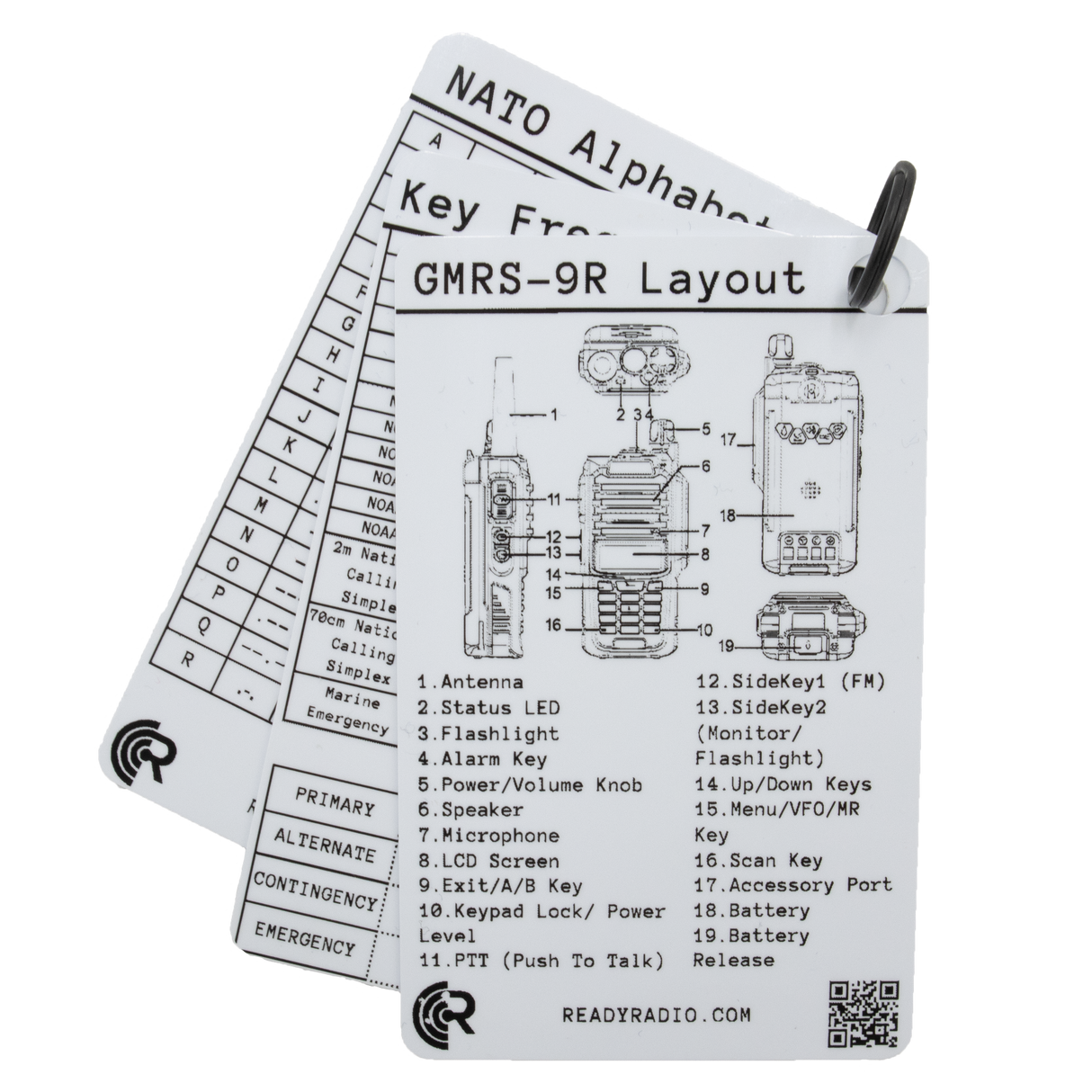 Ready Radio™ Comms Cards