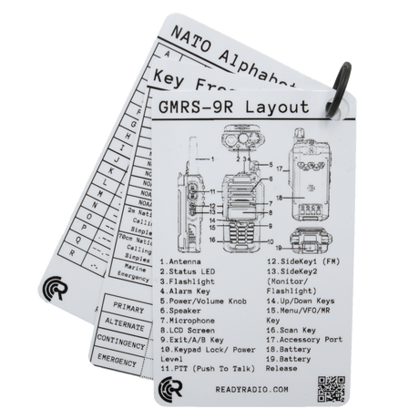 Ready Radio™ Comms Cards