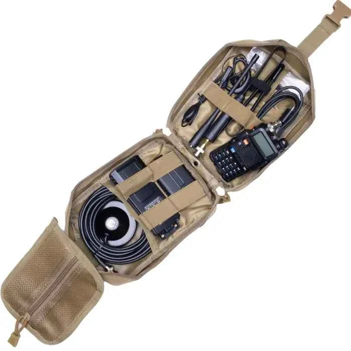 Radio Go Bag with Baofeng BF-F8HP 8 Watt Programmed Vehicle Radio and Nagoya NA771