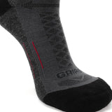 3 Pack Graphite - Hike Crew Midweight Merino Wool Sock