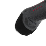 3 Pack Graphite - Hike Crew Midweight Merino Wool Sock