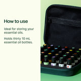 Hard-Top Carrying Case Large Dark Green (30 Count)