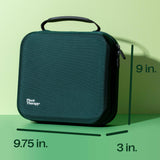 Hard-Top Carrying Case Large Dark Green (30 Count)