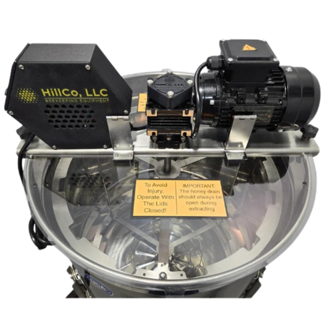 Clearance - Hillco Electric MAXX 12 Frame Honey Extractor 12r / 12r / 3t
