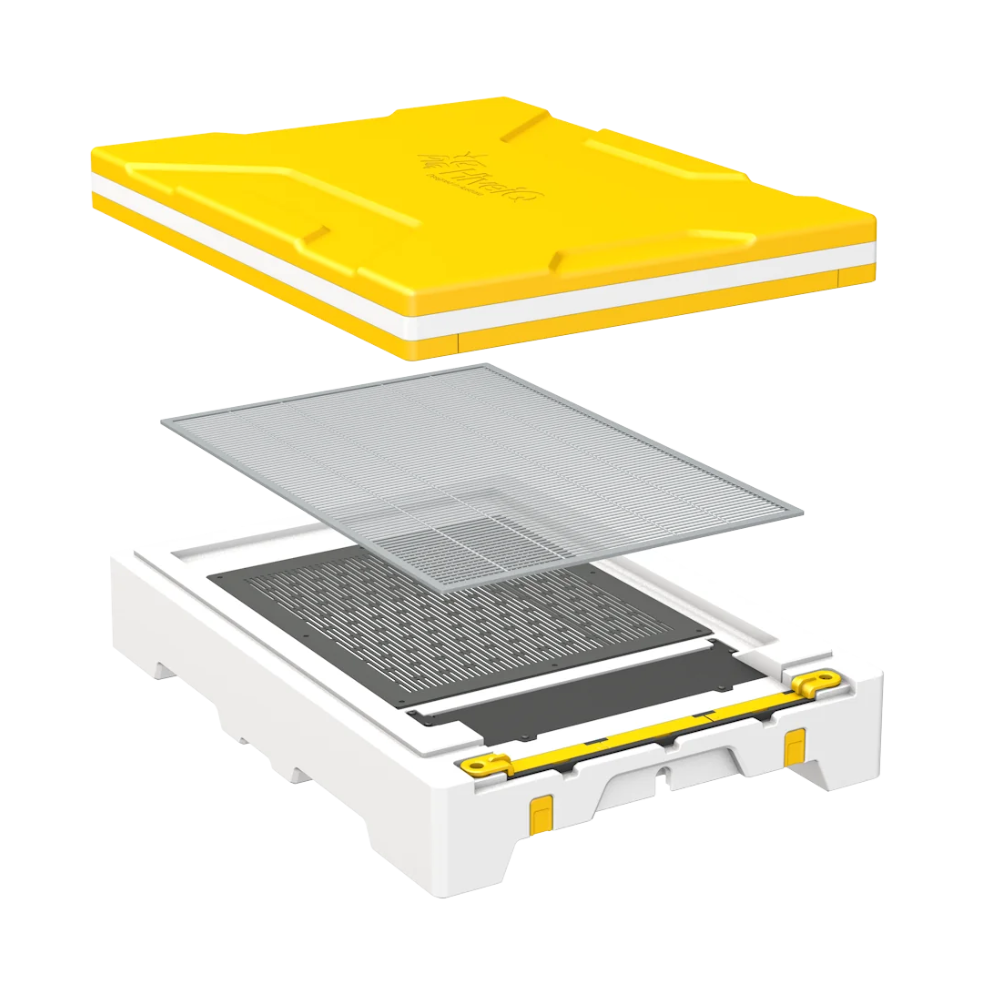 Hive IQ Base & Lid Kit w/ Queen Excluder