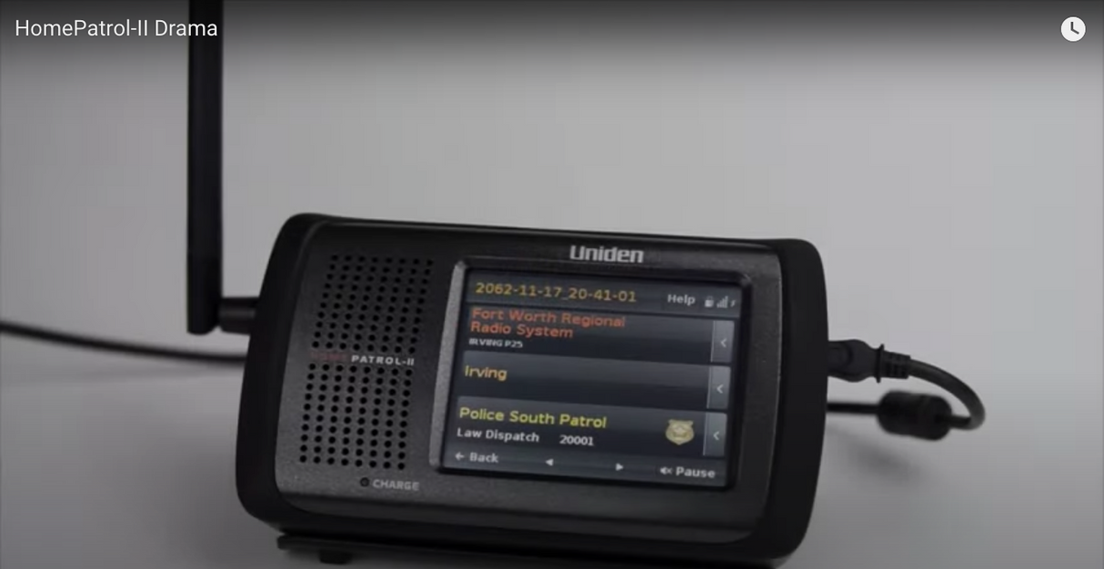 HomePatrol 2 Uniden Police Scanner