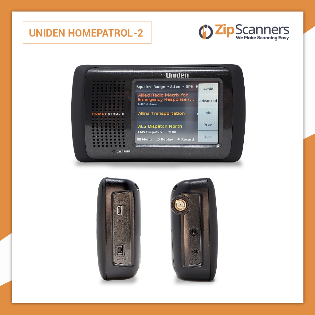 HomePatrol 2 Uniden Police Scanner