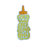 Honeybee Bear-Shaped Vinyl Sticker