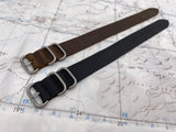 Leather ZULU® 1 Piece Watch Straps by Maratac®