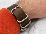 Leather ZULU® 1 Piece Watch Straps by Maratac®