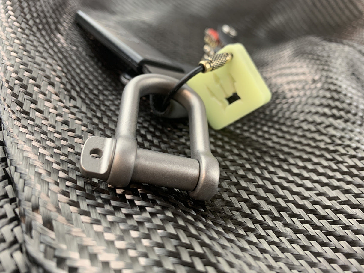 Titanium Gyve Rigging Shackle