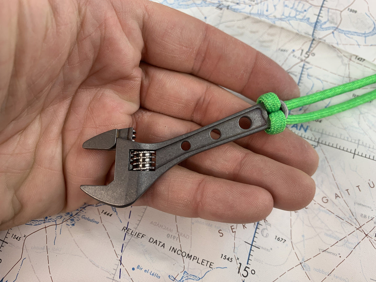 Small Adjustable Wrench - Titanium 3 Inch ( NSN Pending ) 🔥 NEW 🔥