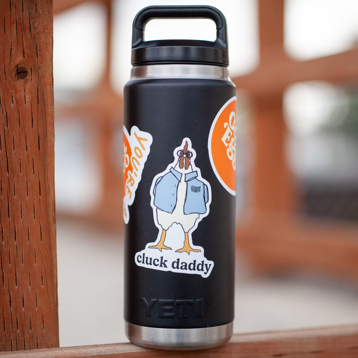 "Cluck Daddy" Sticker