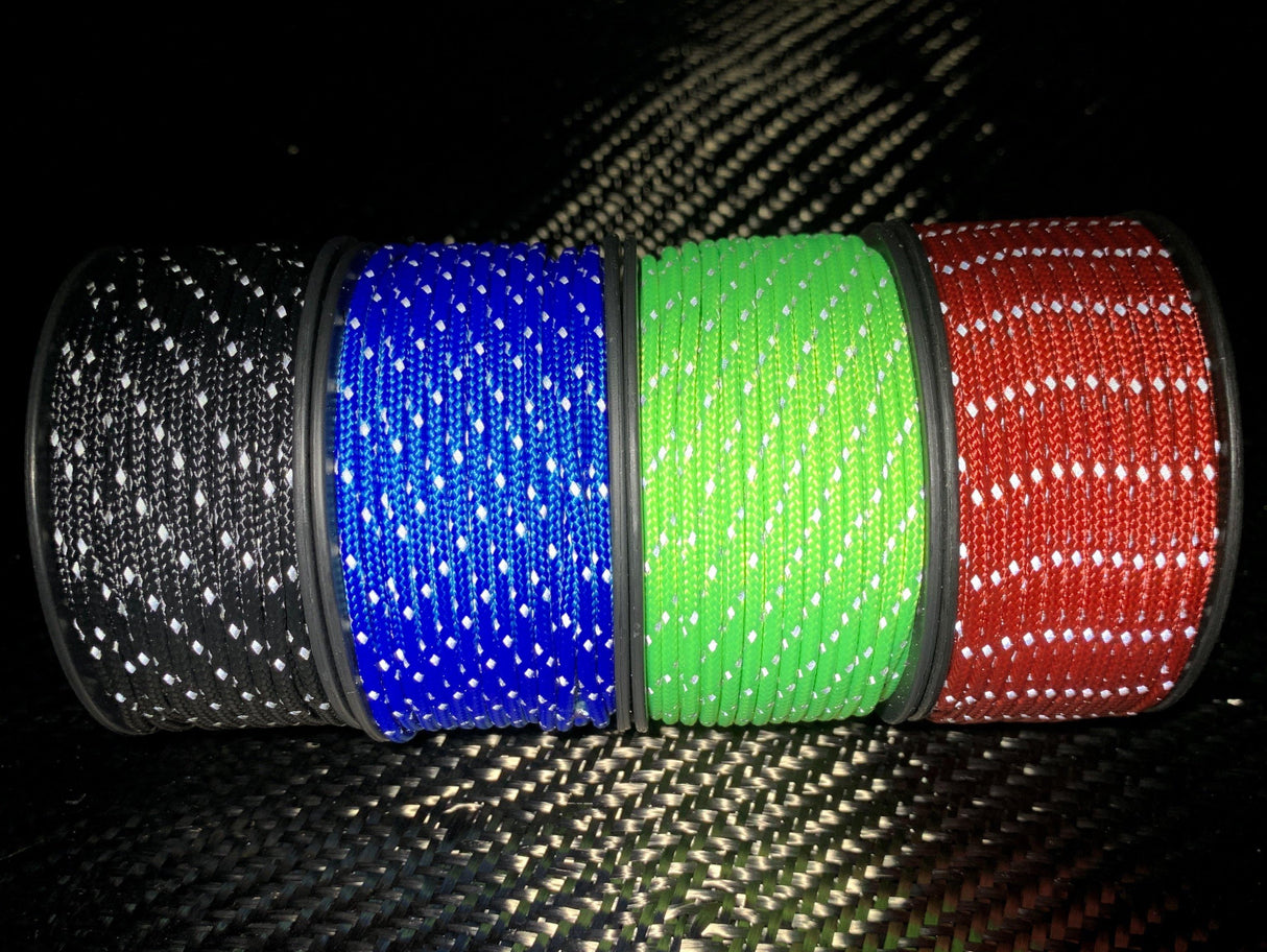 Micro Reflective Cord 65ft /200lb Test 🔥 In Stock! 🔥