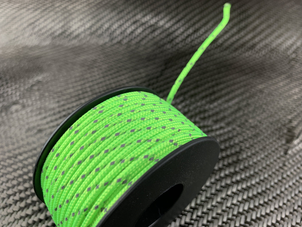 Micro Reflective Cord 65ft /200lb Test 🔥 In Stock! 🔥