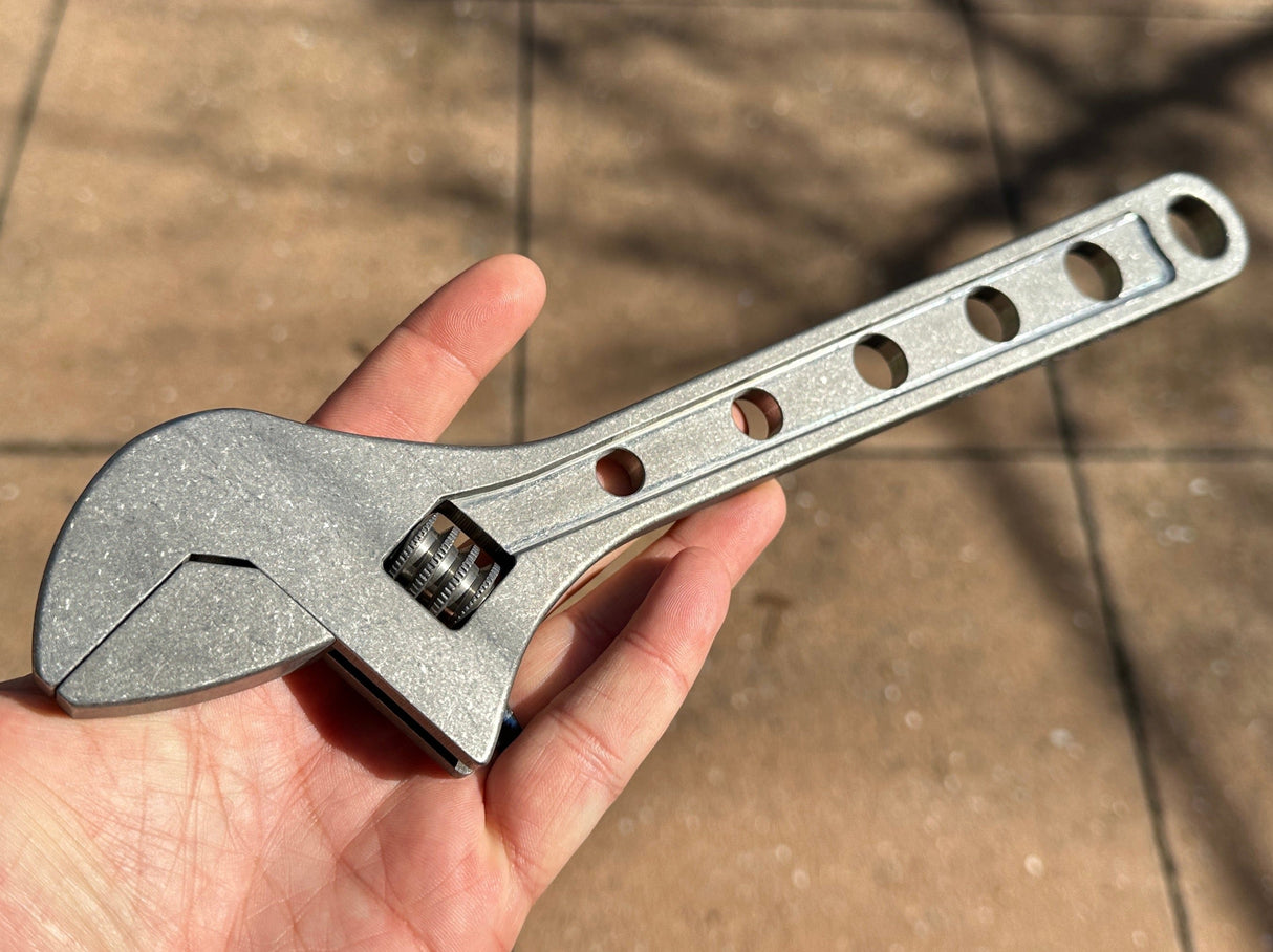12 Inch  - Titanium Adjustable Wrench - ( NSN Pending ) ( New 2025 Small Batch )