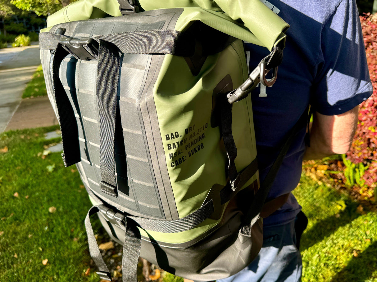 Mil Spec - Bag, Dry - Batch No. Z110 Backpack By Maratac®  🔥