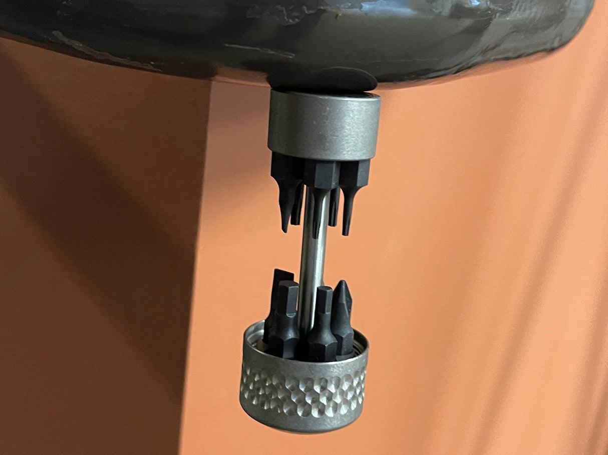 Titanium Aviation Multi-Bit Screwdriver - Gen 2 ( Final Small Batch )