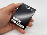 Tactical Hand Signals Cards - Overrun 2025